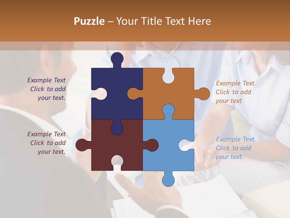 Old Arched Hallway PowerPoint Template