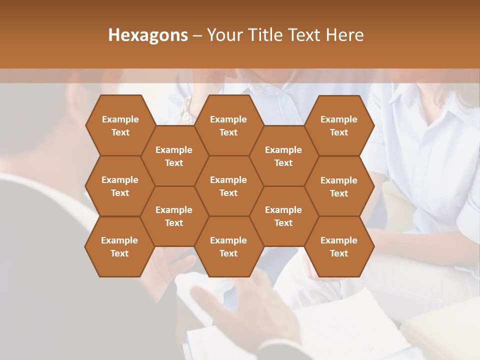 Old Arched Hallway PowerPoint Template