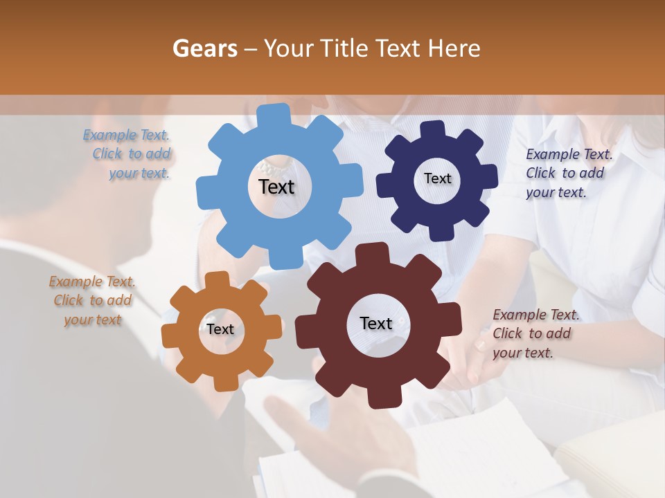 Old Arched Hallway PowerPoint Template