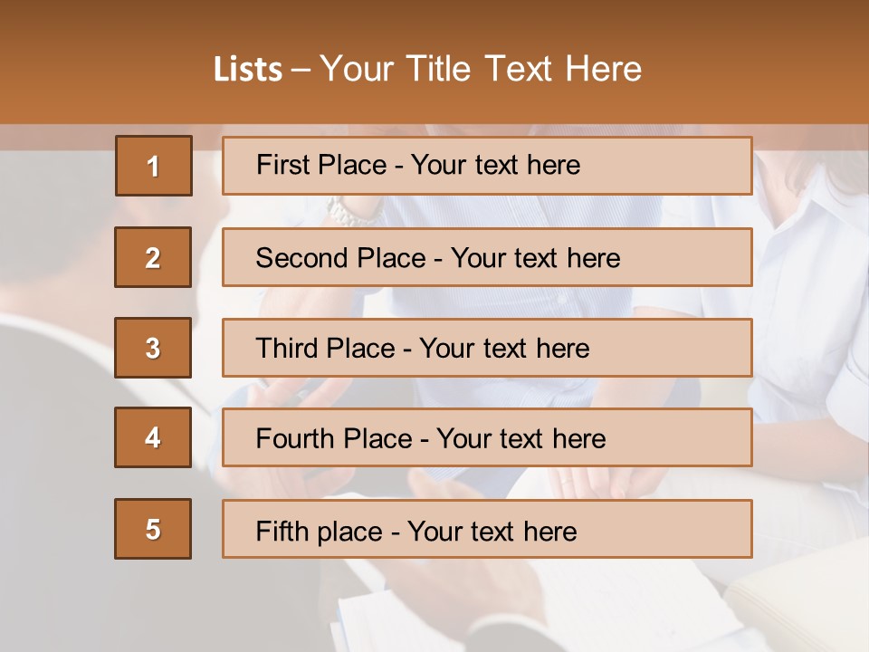 Old Arched Hallway PowerPoint Template