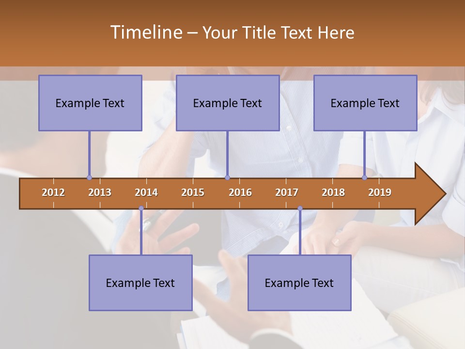 Old Arched Hallway PowerPoint Template