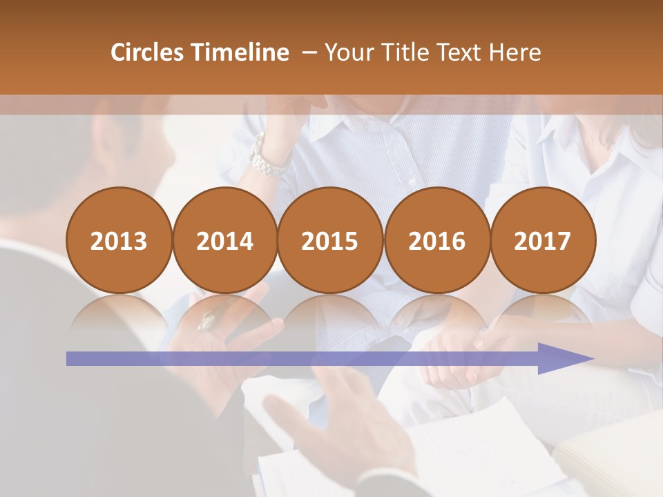 Old Arched Hallway PowerPoint Template