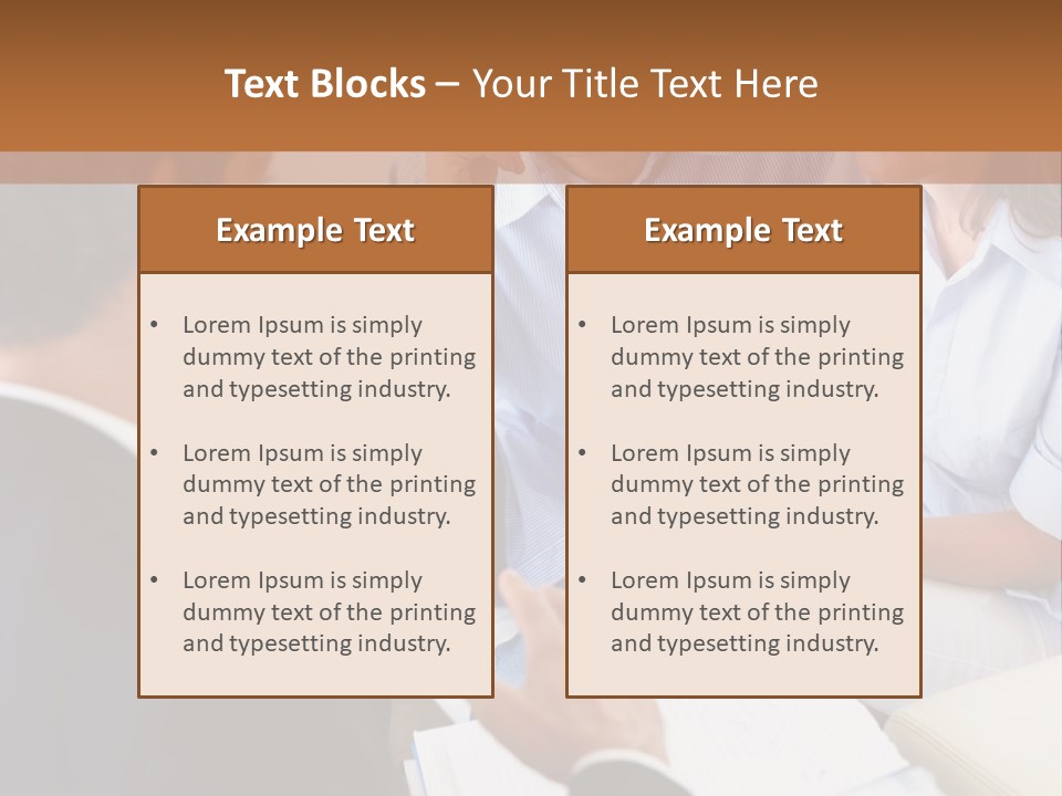 Old Arched Hallway PowerPoint Template