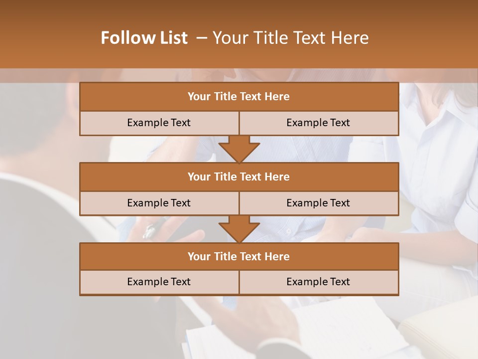 Old Arched Hallway PowerPoint Template