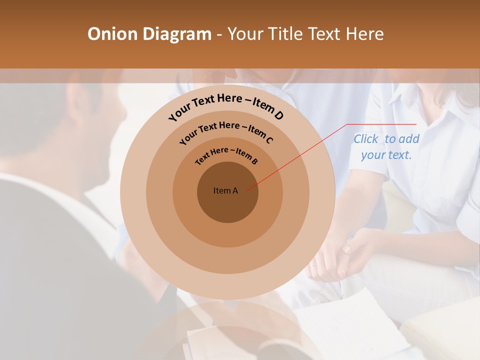 Old Arched Hallway PowerPoint Template