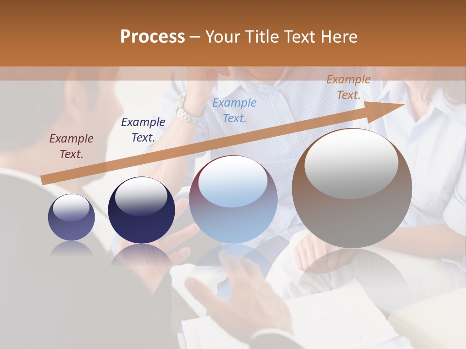 Old Arched Hallway PowerPoint Template