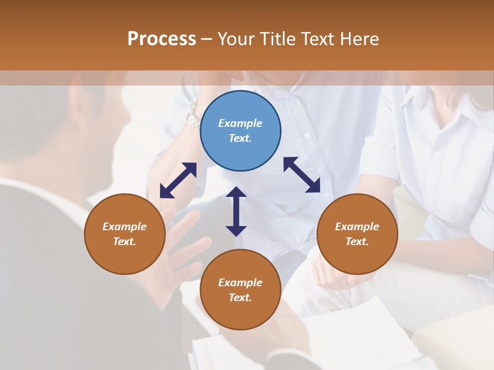 Old Arched Hallway PowerPoint Template