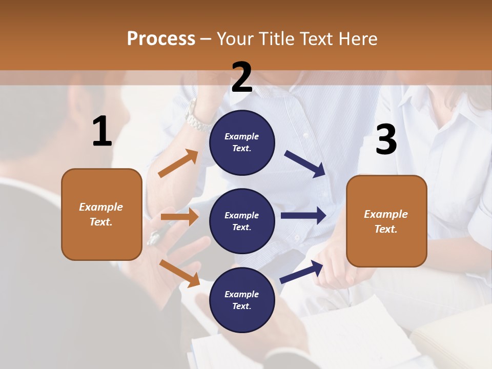 Old Arched Hallway PowerPoint Template