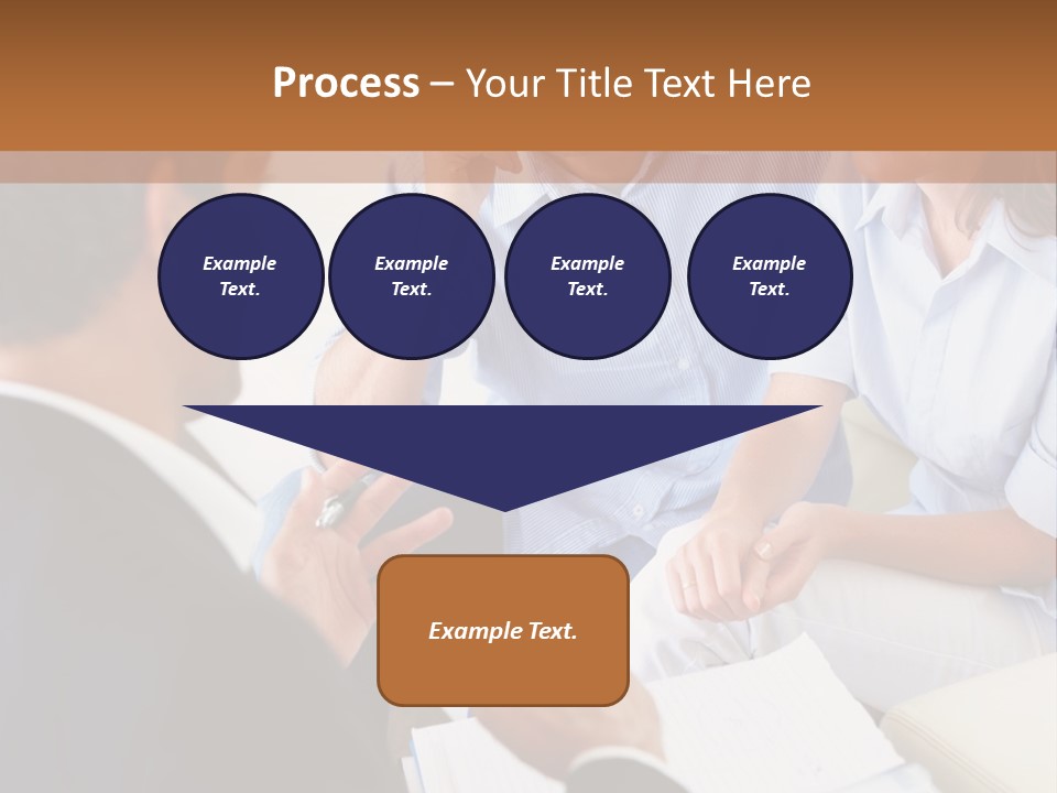 Old Arched Hallway PowerPoint Template