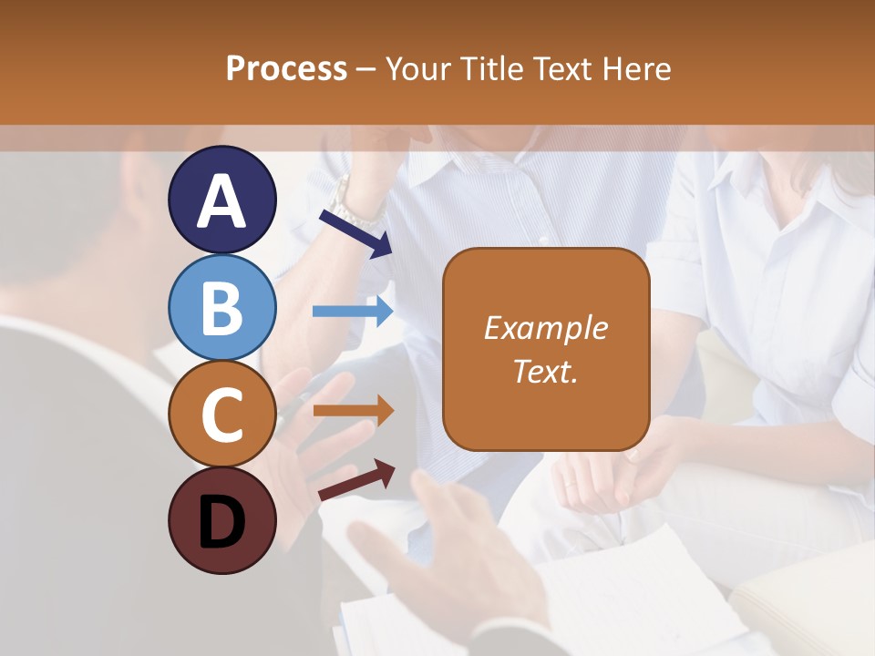 Old Arched Hallway PowerPoint Template