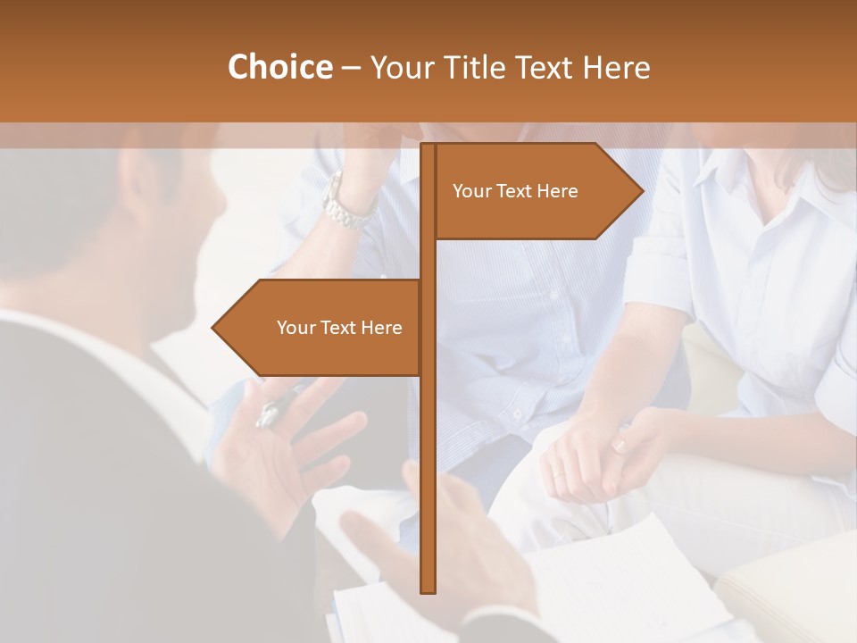 Old Arched Hallway PowerPoint Template