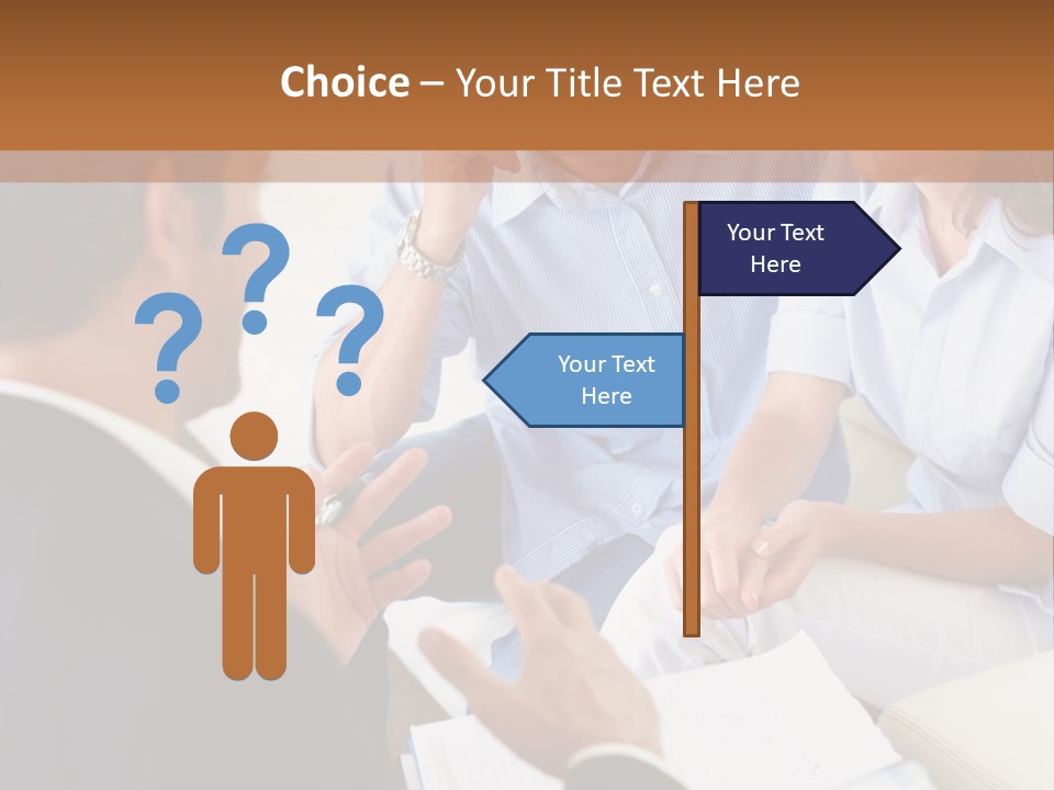 Old Arched Hallway PowerPoint Template