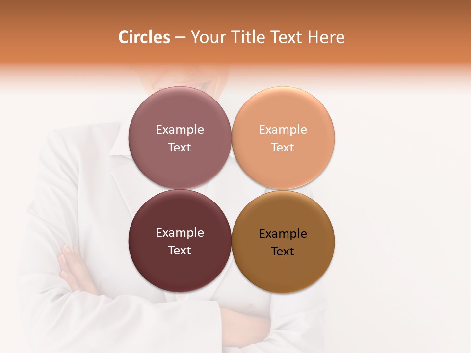 A Robotic Arm, Over White, Isolated PowerPoint Template