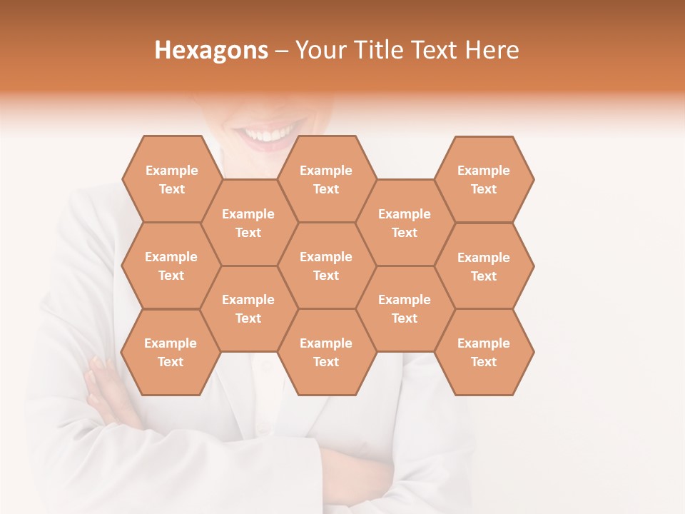 A Robotic Arm, Over White, Isolated PowerPoint Template