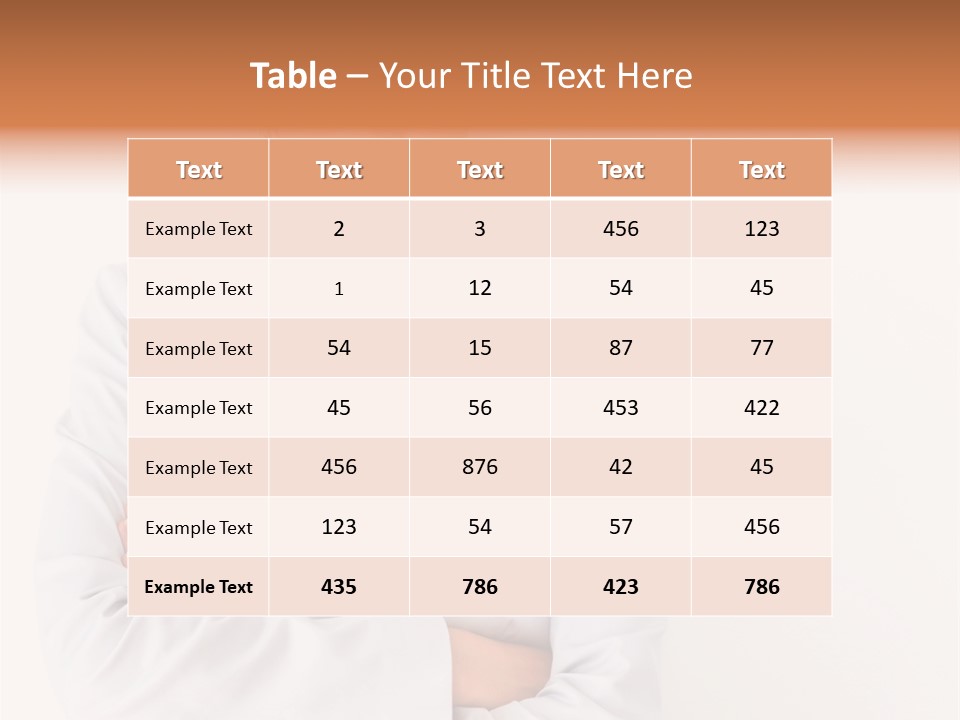 A Robotic Arm, Over White, Isolated PowerPoint Template
