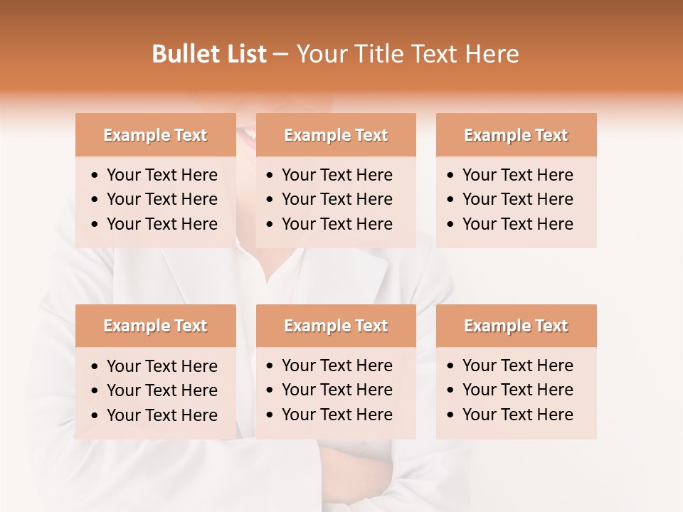 A Robotic Arm, Over White, Isolated PowerPoint Template