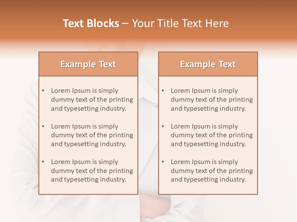 A Robotic Arm, Over White, Isolated PowerPoint Template