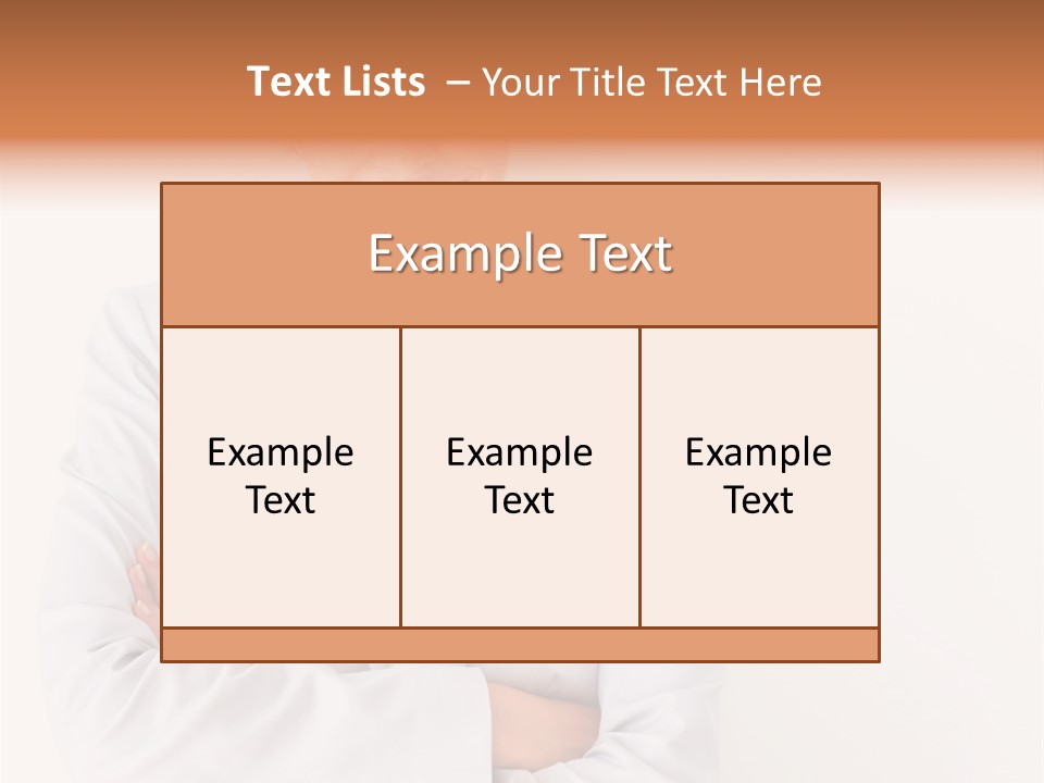 A Robotic Arm, Over White, Isolated PowerPoint Template