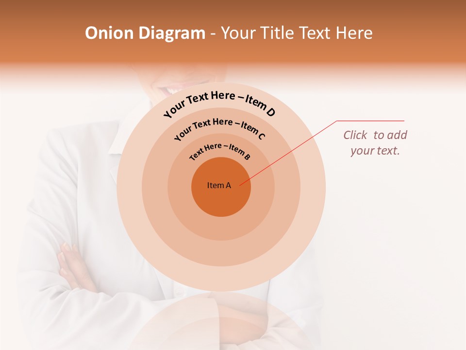 A Robotic Arm, Over White, Isolated PowerPoint Template