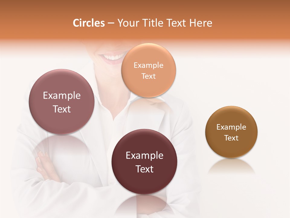 A Robotic Arm, Over White, Isolated PowerPoint Template