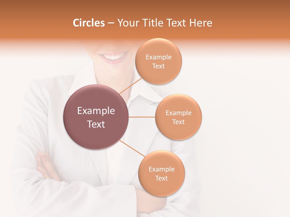 A Robotic Arm, Over White, Isolated PowerPoint Template