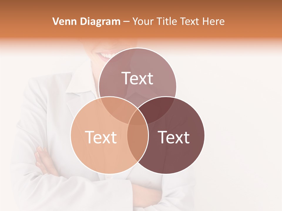 A Robotic Arm, Over White, Isolated PowerPoint Template