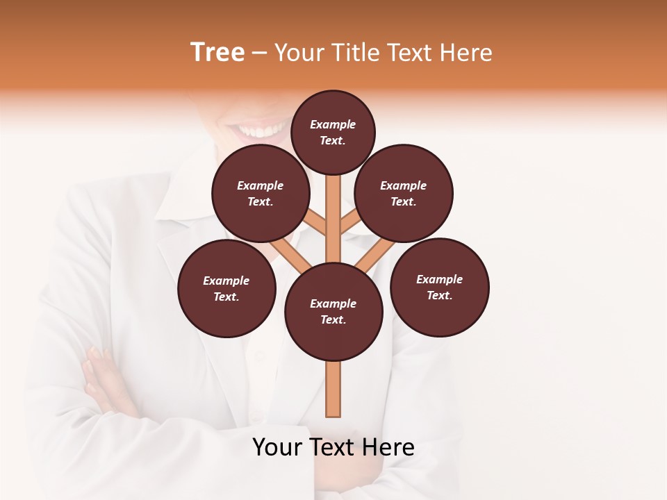 A Robotic Arm, Over White, Isolated PowerPoint Template