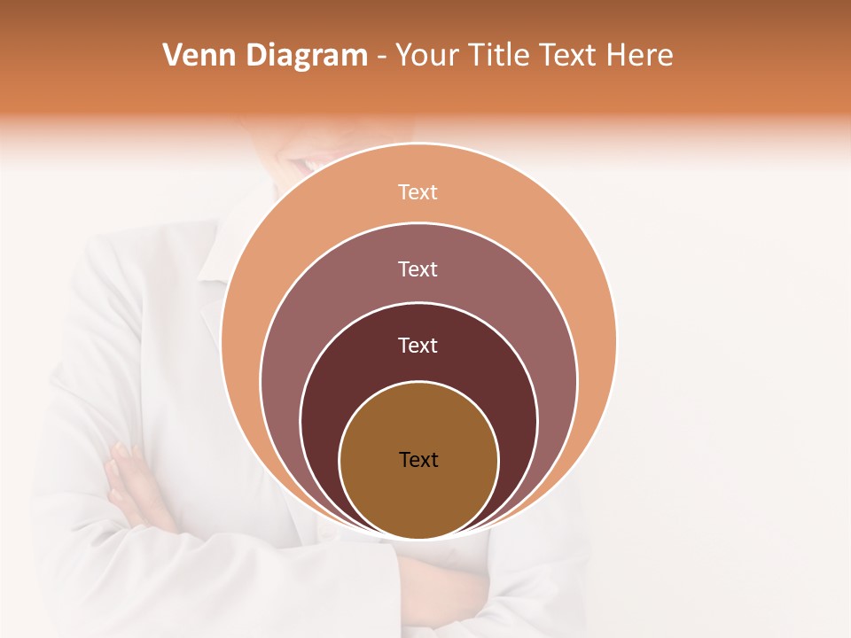 A Robotic Arm, Over White, Isolated PowerPoint Template