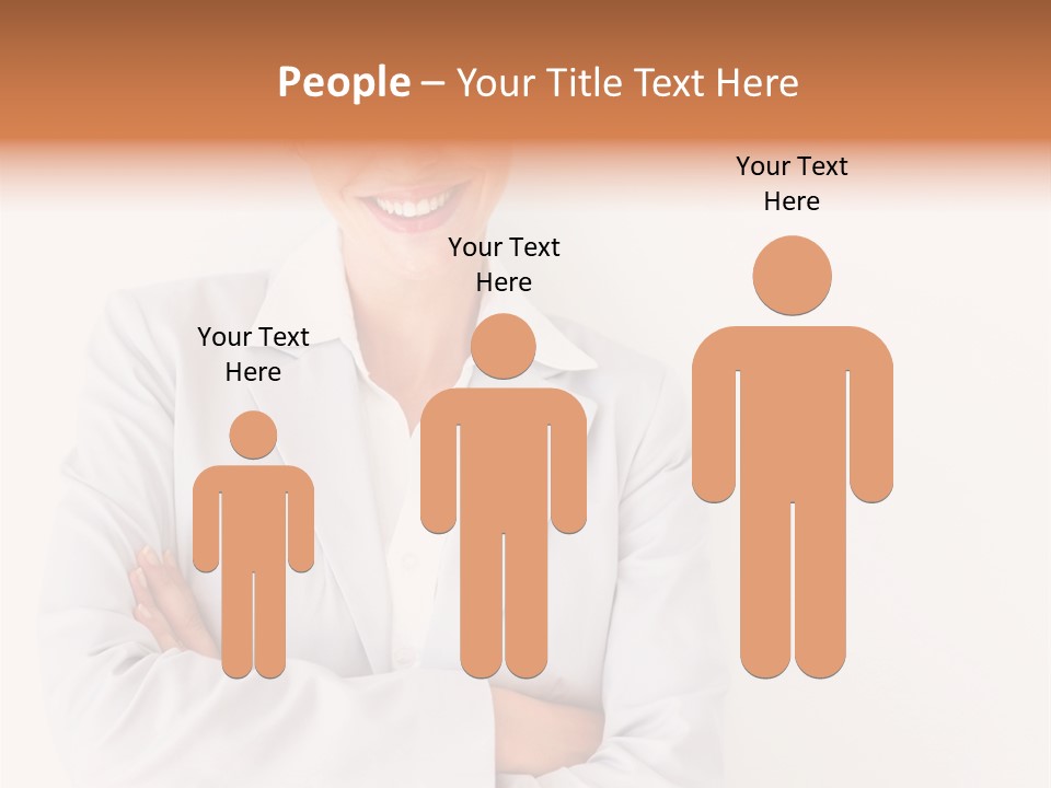 A Robotic Arm, Over White, Isolated PowerPoint Template