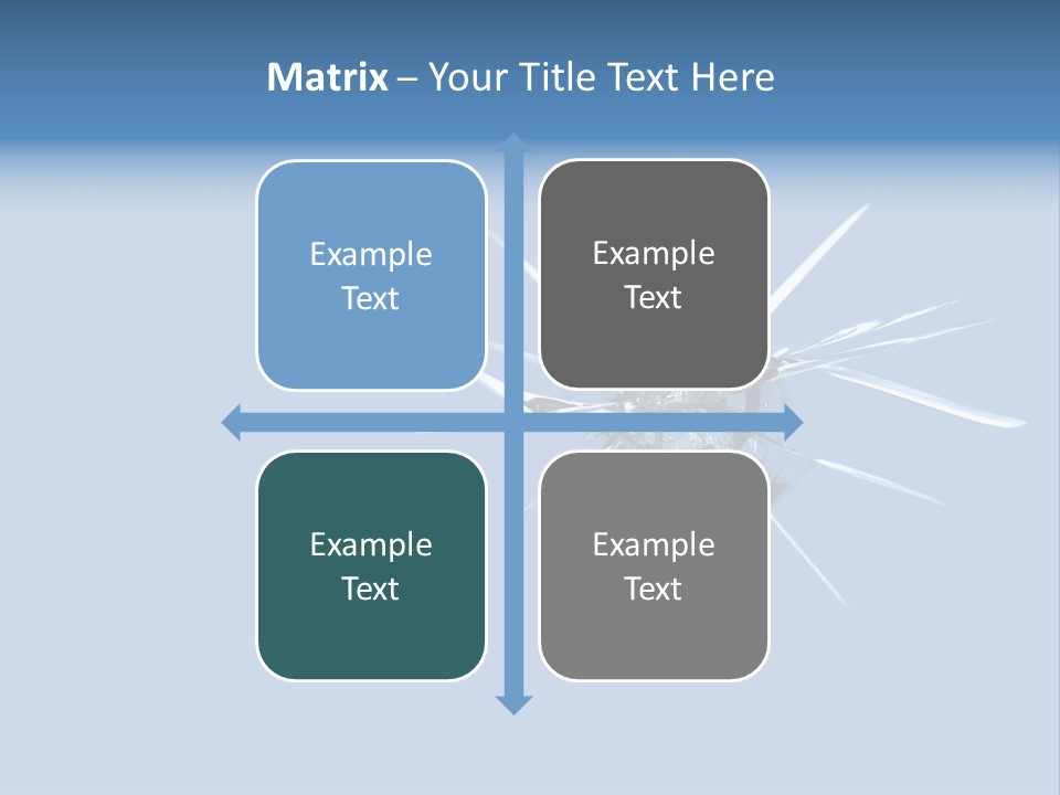 Rock Chip In Windshield PowerPoint Template
