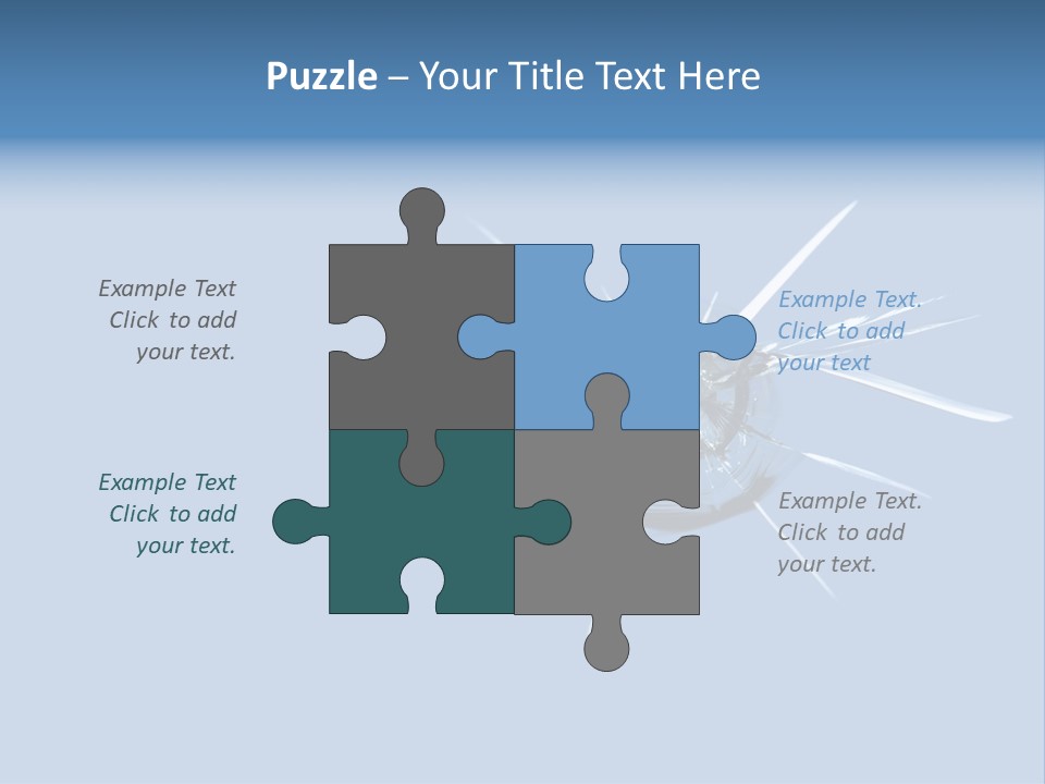 Rock Chip In Windshield PowerPoint Template