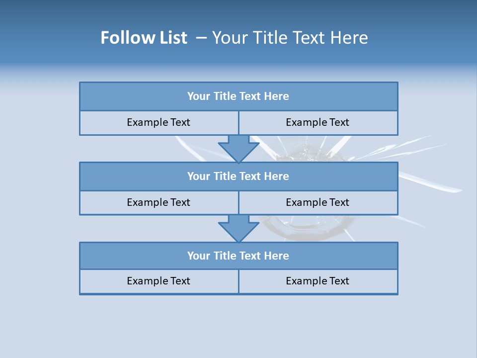 Rock Chip In Windshield PowerPoint Template