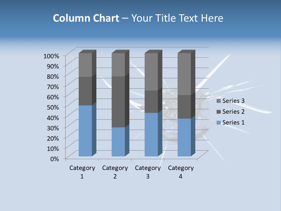 Rock Chip In Windshield PowerPoint Template