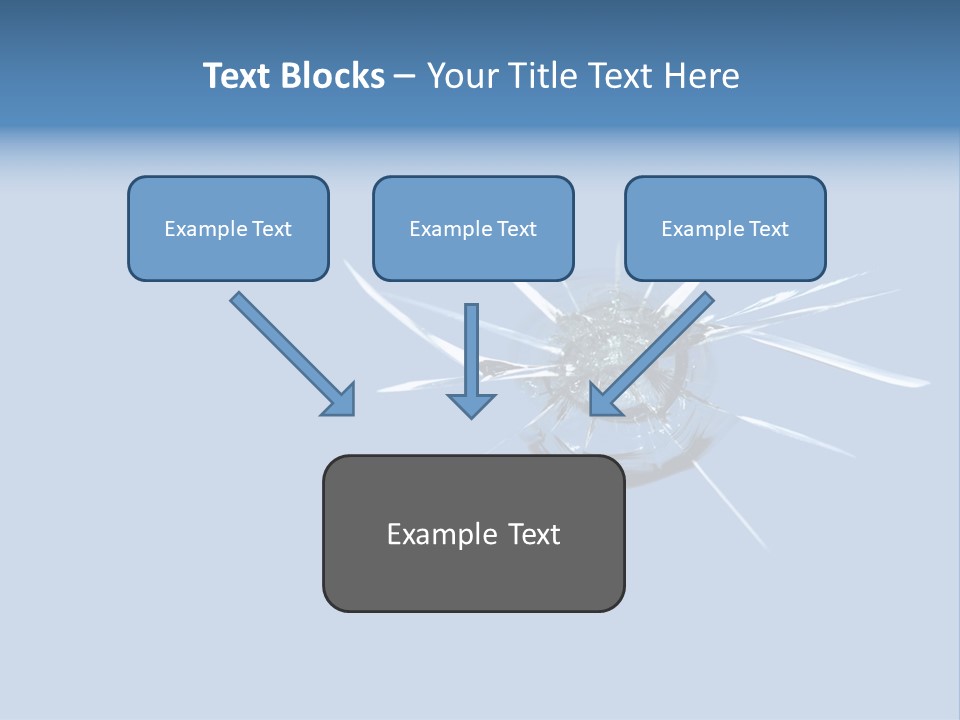 Rock Chip In Windshield PowerPoint Template