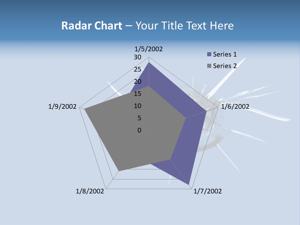 Rock Chip In Windshield PowerPoint Template