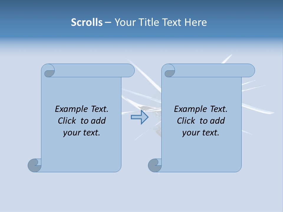 Rock Chip In Windshield PowerPoint Template