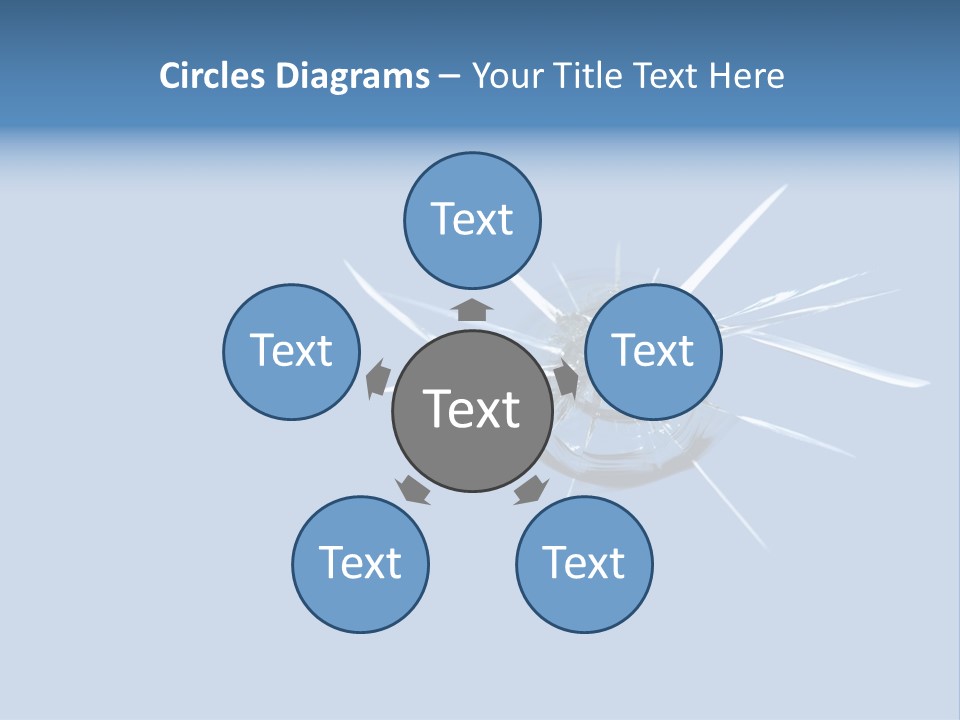 Rock Chip In Windshield PowerPoint Template