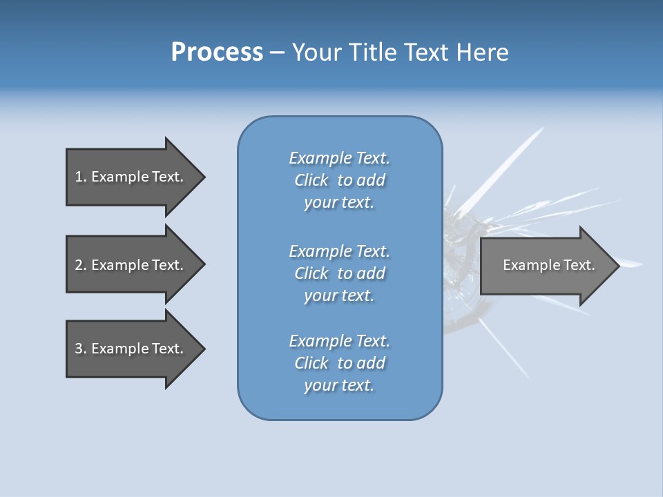 Rock Chip In Windshield PowerPoint Template