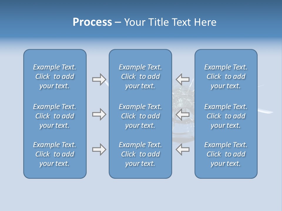 Rock Chip In Windshield PowerPoint Template