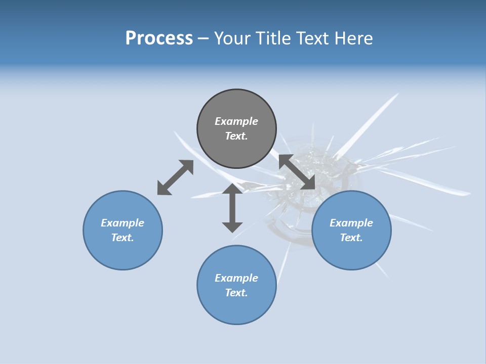 Rock Chip In Windshield PowerPoint Template