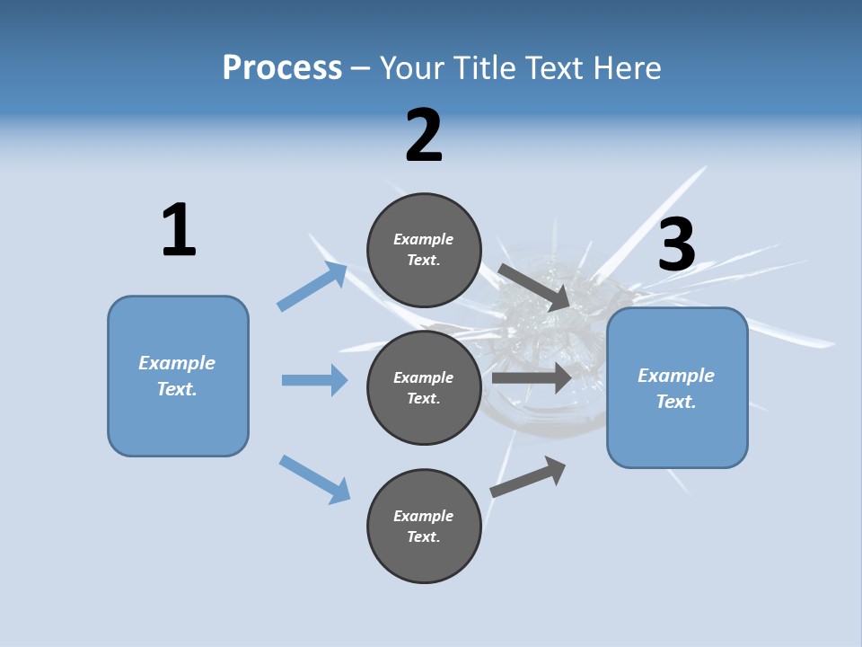 Rock Chip In Windshield PowerPoint Template