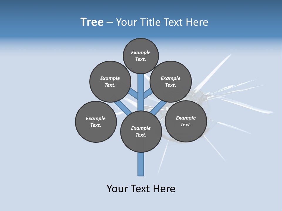 Rock Chip In Windshield PowerPoint Template