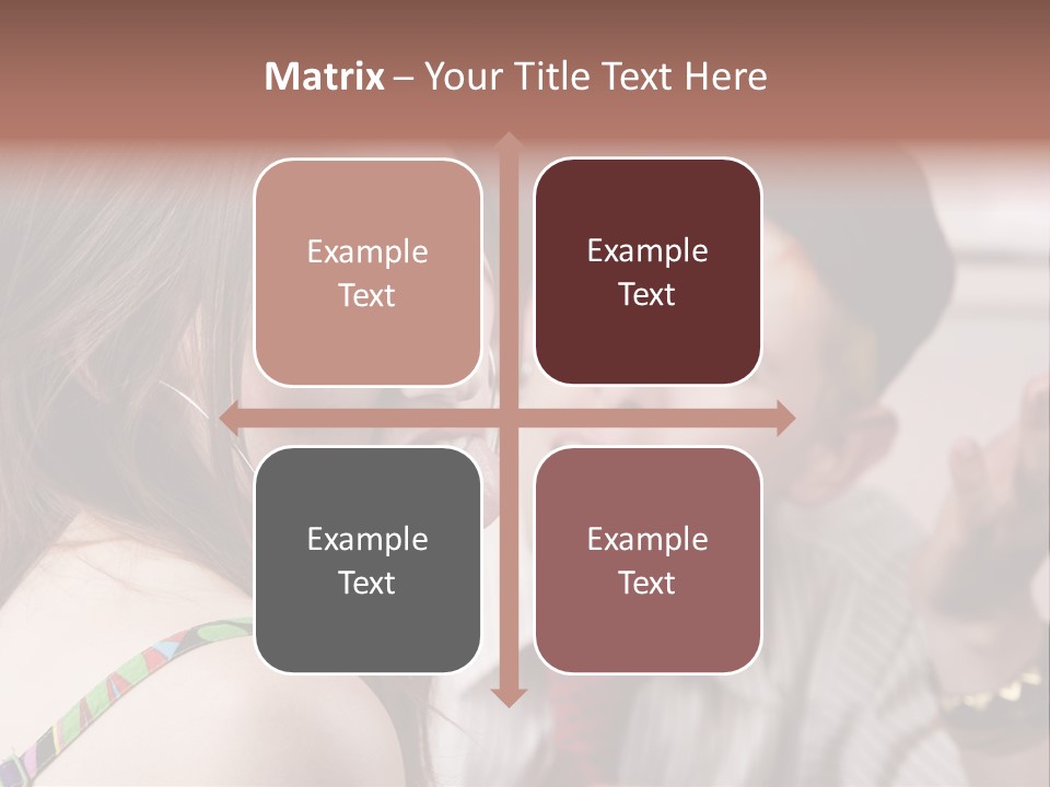 Young Woman Making Rude Gesture On A Bad Date PowerPoint Template