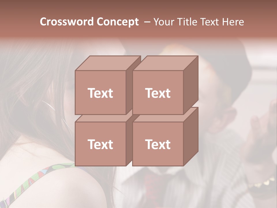 Young Woman Making Rude Gesture On A Bad Date PowerPoint Template