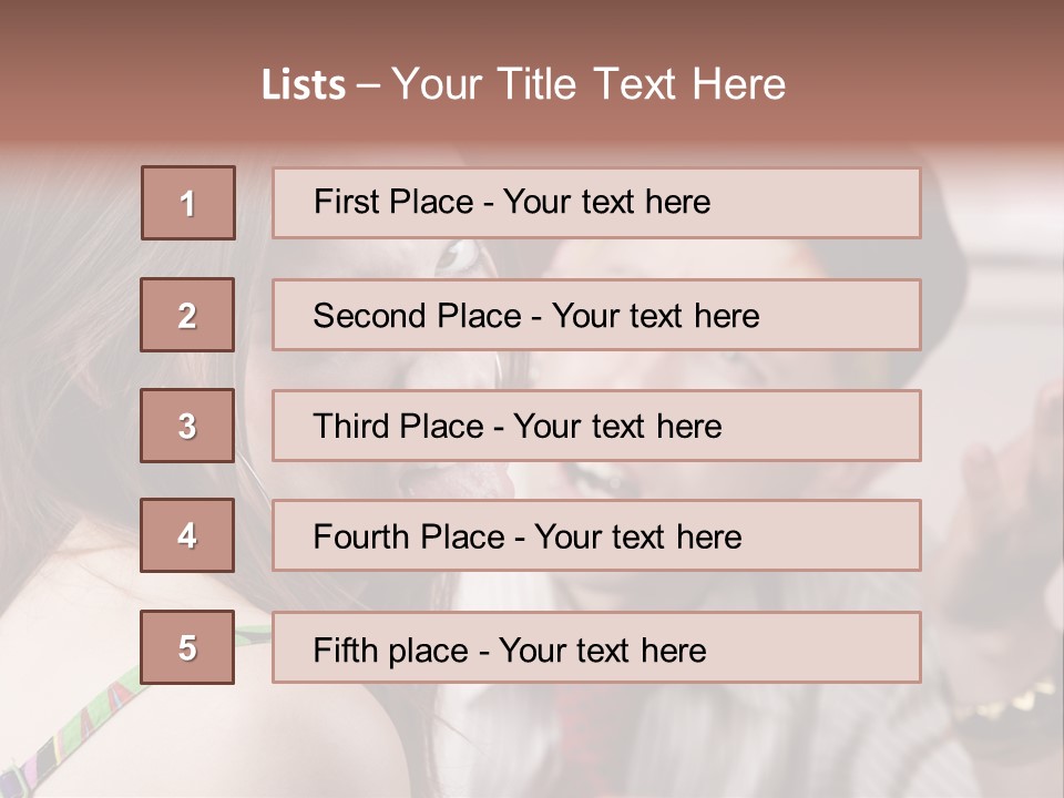 Young Woman Making Rude Gesture On A Bad Date PowerPoint Template
