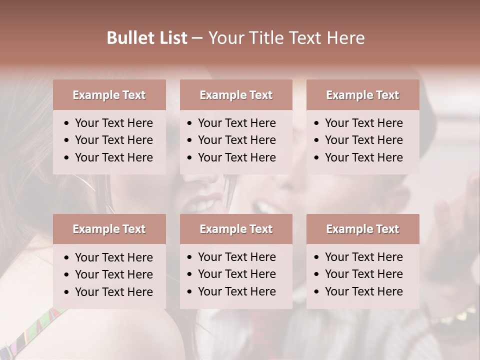 Young Woman Making Rude Gesture On A Bad Date PowerPoint Template