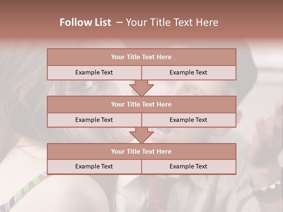 Young Woman Making Rude Gesture On A Bad Date PowerPoint Template