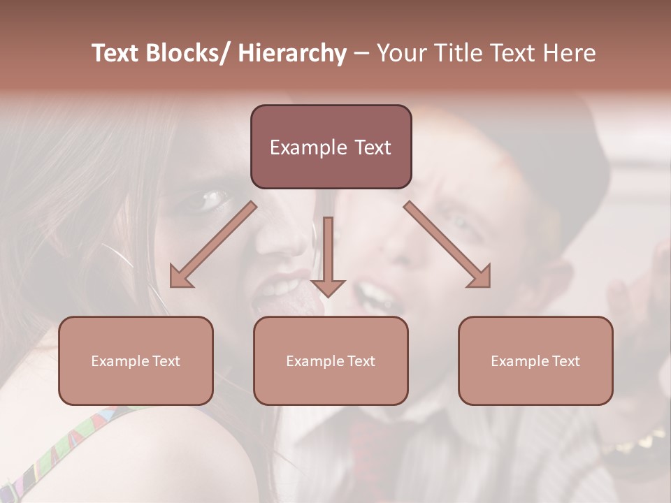 Young Woman Making Rude Gesture On A Bad Date PowerPoint Template
