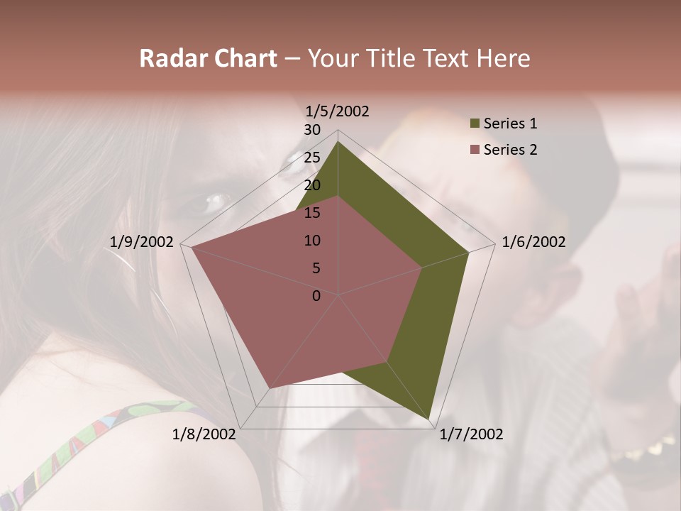 Young Woman Making Rude Gesture On A Bad Date PowerPoint Template