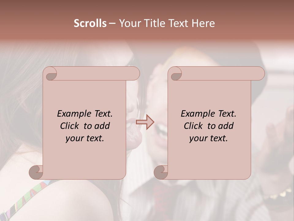 Young Woman Making Rude Gesture On A Bad Date PowerPoint Template